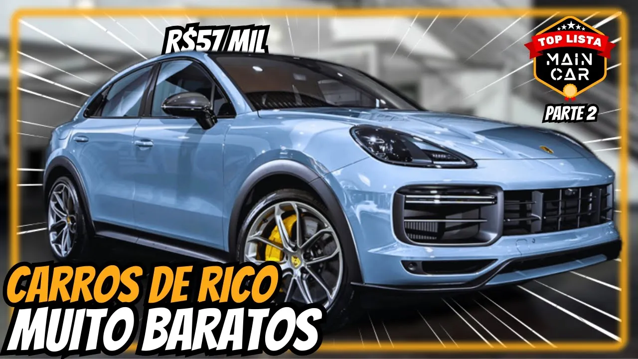 5 Carros BARATOS para pagar de RICO | DÚVIDO você não querer PART2????
