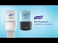 PURELL ES6 Touch-Free Dispenser Installation Instructions