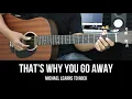 Lagu That's Why You Go Away - MLTR | EASY Guitar Tutorial with Chords - Guitar Lessons