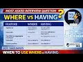 Difference Between WHERE and HAVING Clause in SQL Real-Time Example SQL Fundamentals