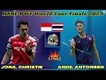 HSBC BWF World Tour Finals 2024 - Anders ANTONSEN (DEN) vs Jonatan CHRISTIE (INA) - Semifinal