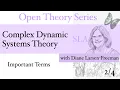 Complex Dynamic Systems Theory SLA with Diane Larsen-Freeman Part 2 Important Terms