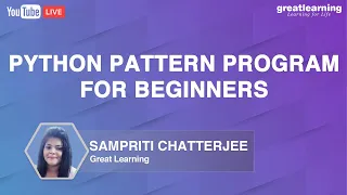 Python Pattern Program For Beginners Introduction To Python Programming Great Learning