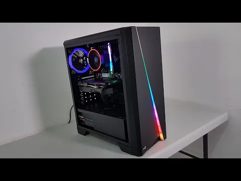 AeroCool Cylon RGB Black con Ryzen 2700 y Asus Rog GTX1650 SUPER