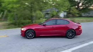 Alfa Romeo Giulia Madness Monza exhaust