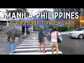 Download Lagu Manila, Philippines During Super Typhoon Uwan | Real Streets Under Heavy Rain Storm 4K UHD