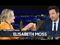 Elisabeth Moss and Jimmy Taste-Test Hot Dogs Dipped in Beer The Tonight Show Starring Jimmy Fallon