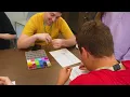 Pop-Up Science Club Binary Code Bracelets and Capillary Action Experiment