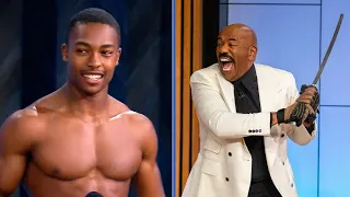 Steve Harvey Meets a REAL-LIFE NINJA! 😳🥷🏾🔥