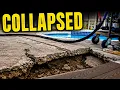 This Entire Pool Deck BROKE OFF Here s How We Saved It