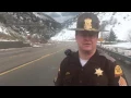 Sgt Cade Brenchley of the Utah Highway Patrol talks about two avalanches that occurred in Logan Can