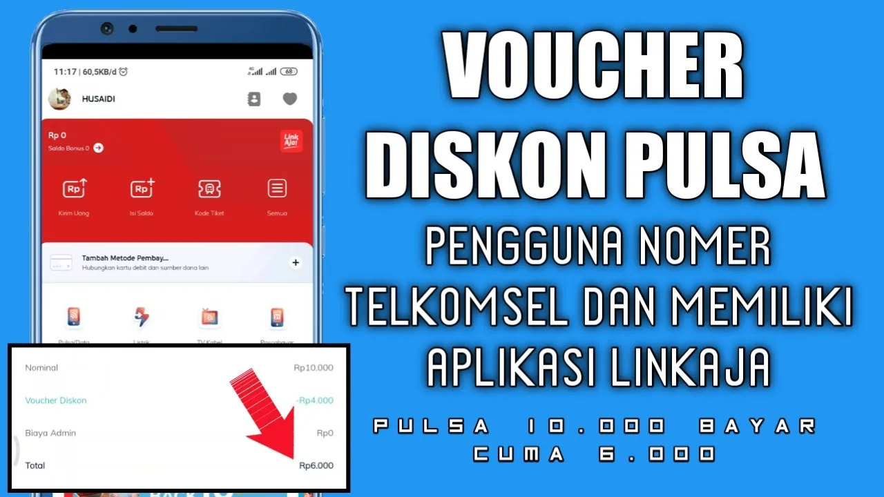 CARA BELI PULSA DI TOKOPEDIA | PULSA 25RB CUMA BAYAR 15RIBU. 