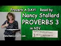 The Book of Proverbs Chapter 3 in NIV - Read Nancy Stallard