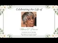 Homegoing Service for Marie T Pierre