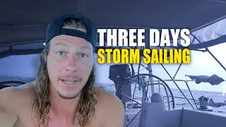 Dangerous Offshore Solo Sail: 3 Days Battling Lightning and Storms! | Sailing Sunday Vlog. 264