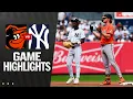 Orioles vs Yankees Game Highlights 25 MLB Highlights