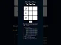 Tic Tac Toe Game 2025 Build with HTML CSS JavaScript in 60 Seconds