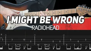 Radiohead I Might Be Wrong Guitar Lesson With TAB 