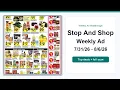Stop And Shop Weekly Ad 26 - 26 Top Deals
