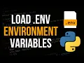 Load Environment Variables From env Files in Python