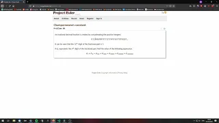 Project Euler Problem 40 in Haskell