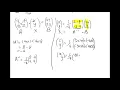 Solving Simultaneous Equations Using Matrices