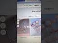Simple jewellery website