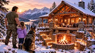 Everyone Called Former Navy Seal and His Dog’s Underground Fireplace Insane—Until 60 Below Hit