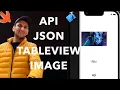 API data into UITableView with images Swift 5 Xcode 13 3