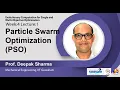 Lec 8 Particle Swarm Optimization PSO