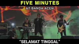konser five minutes selamat tinggal banda aceh 2019 