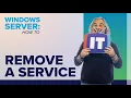 How to Remove a Service in Windows Server 2016 2019 2022