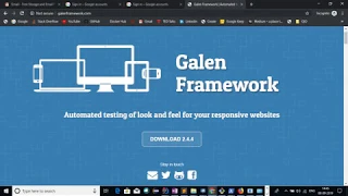 Visual Testing Galen Framework GUI Automation Software Testing - Technology Updates