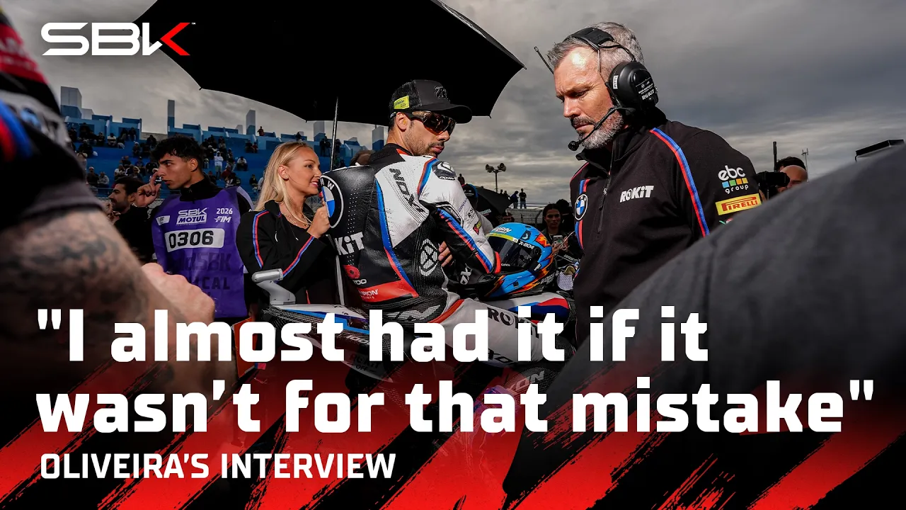 FULL INTERVIEW 🎙️: Oliveira takes positives from Estoril 💪 | 2026 #EstorilWorldSBK 🇵🇹