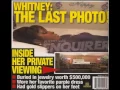 Photo Whitney Houston s dead body in open casket coffin