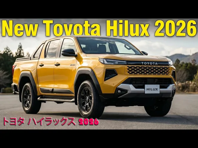 Is This the Ultimate Pickup? The All-New 2026 Toyota Hilux Brings Massive Styling and Safety Upgrades