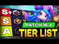 TFT Patch 16 4 TIER LIST All the BEST Comps to Play