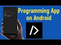 Dcoder Compiler IDE Code Programming On Android Phone The NetTalker Tips