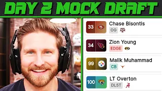NEW 2nd 3rd Round Mock Draft After Round 1