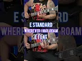 Wherever I May Roam riff comparison🤘- E standard Vs. E flat #metallica #guitar #comparison