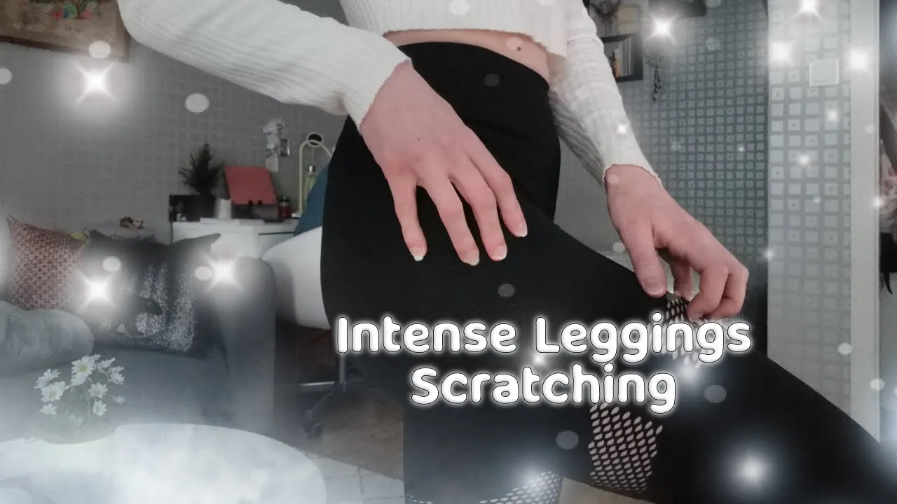 ASMR | Fast & Intense Leggings Scratching, Fabric Sounds, Body Triggers/Tapping (no talking)