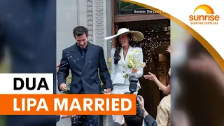 Dua Lipa marries Callum Turner in London Sunrise