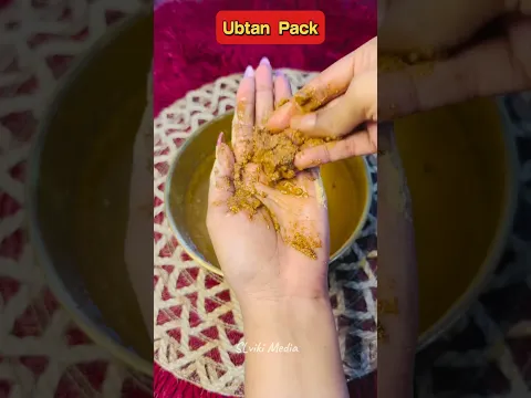 Ubtan Pack for Skin Glowing ඉන්දියාවේ අයගේ පැහැපත් සමේ රහස..එක පාරයි ගෑවේ මටම හිතාගන්න බෑ #shorts