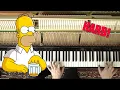Download Lagu The Simpsons Theme on Piano