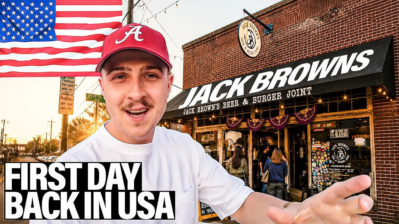 We Travelled 18 HOURS to ALABAMA To Eat THIS Burger 🇺🇸