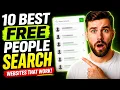 10 Best Free People Search Websites That Actually Work 2026