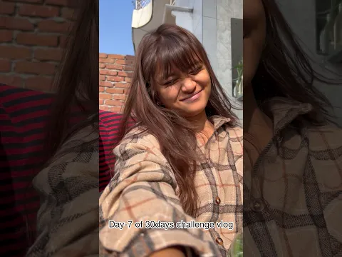 Day-7) aj hamne ghar me thupa khaya 🤤|| #foryou #minivlog #kanxhivlogs #30daychallenge
