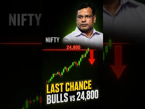 Nifty: Bulls' LAST CHANCE Before a Correction 🚨