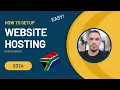 How to setup WordPress hosting in South Africa 2024