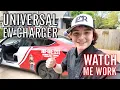 Installing Tesla s Universal EV Charger - Start to Finish In a Tesla